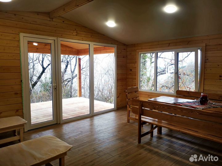 Настоящая русская баня на дровах