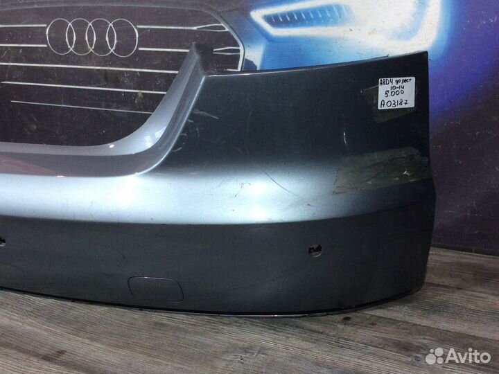 Бампер задний Audi A8 D4 до рестайлинга