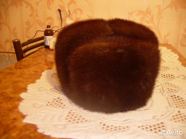 Шапка мужская норковая