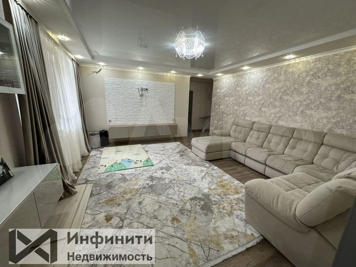 3-к. квартира, 90 м², 13/17 эт.