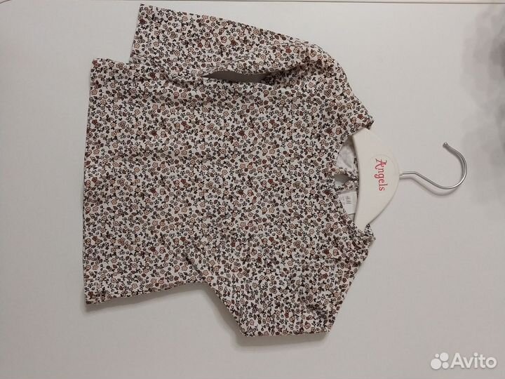 Летняя одежда для девочки пакетом 68