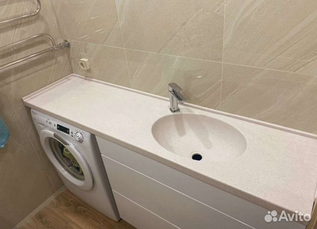Столешница с раковиной для ванной комнаты купить в Москве с доставкой ...