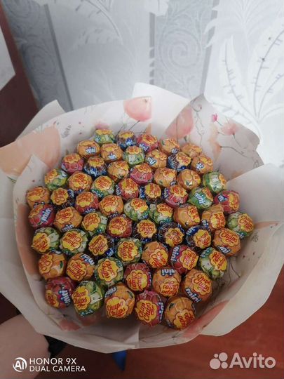 Букет из чупа чупсов