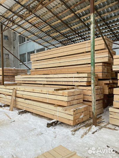 Брус, доска обрезная