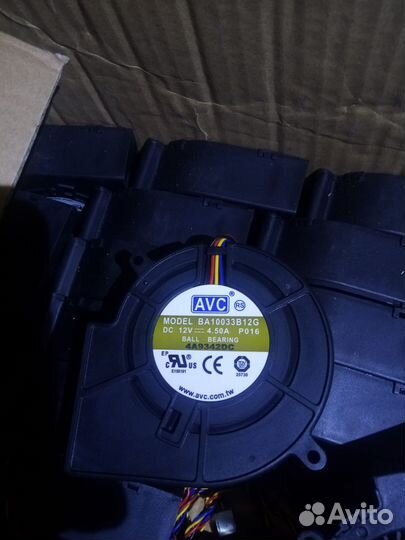 Вентилятор улитка 12В 4.5А
