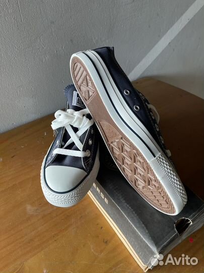 Кеды converse короткие синие