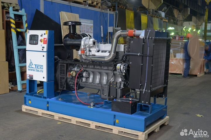 Дизельный генератор 30кВт открытый электростанция