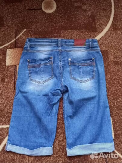 Джинсовые шорты для девочки на 10-15 лет