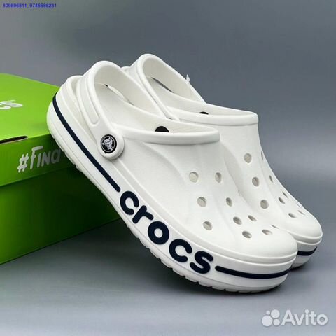 Тапочки Crocs White