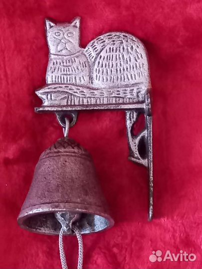 Дверной вызывной подвесной колокольчик СССР