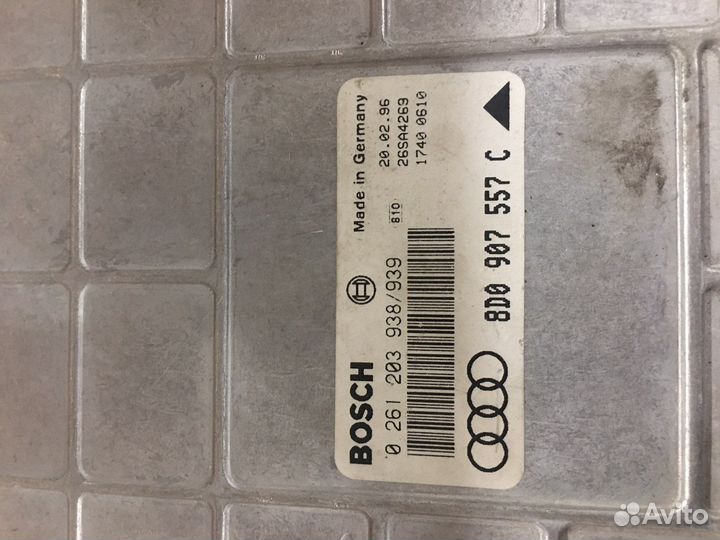 Эбу мозги на Audi a4 b5