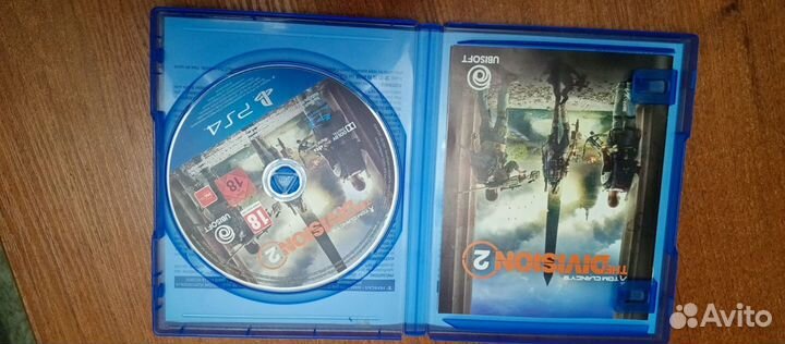 Диск игры tom clancy's the division 2 на ps 4