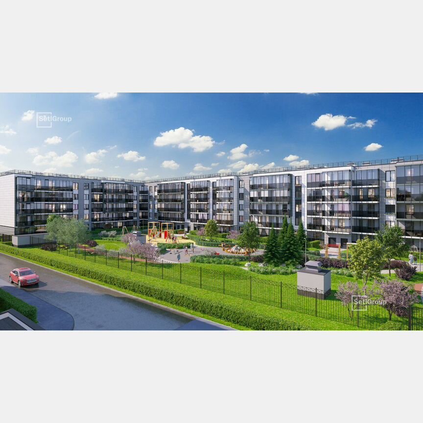 1-к. квартира, 34,4 м², 5/5 эт.