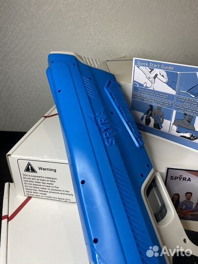 Водяной электрический пистолет Spyra One. Синий