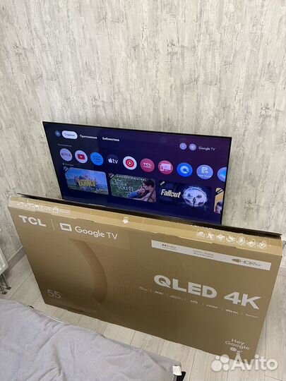Телевизор TCL 55c647 120hz 4K