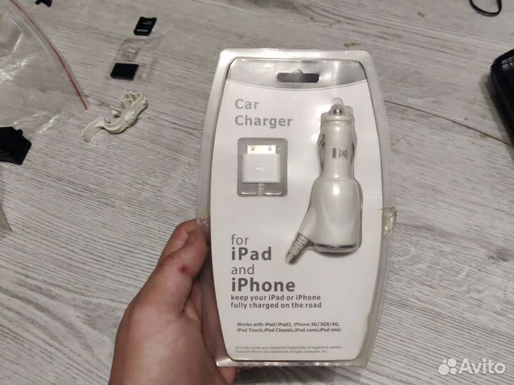 Зарядка эпл от прикуривателя