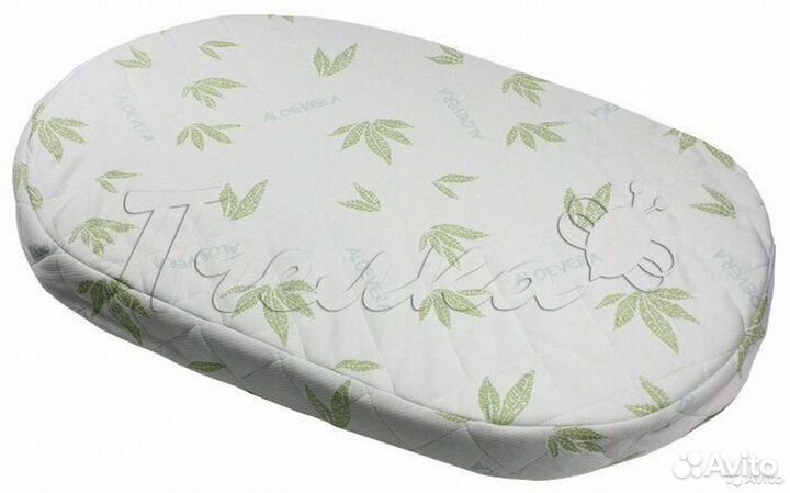 Матрас детский овальный 125х75 массажный эффект