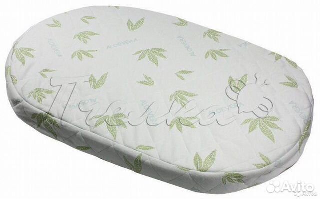 Матрас детский овальный 125х75 массажный эффект