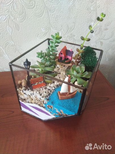 Флорариум с суккулентами