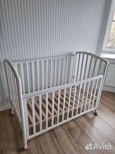 Детская кроватка pali ciak с матрасом