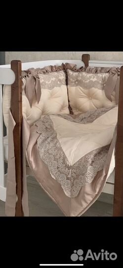 Комплект в детскую кроватку (бортики, одеяло, прос