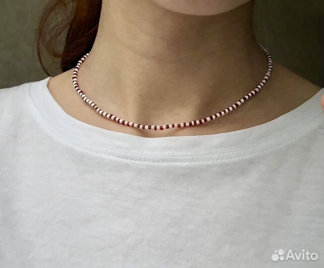 Ожерелье из бисера