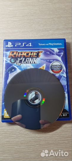 Диск с игрой Ratchet Clank