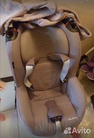Автокресло maxi cosi tobi+летний чехол