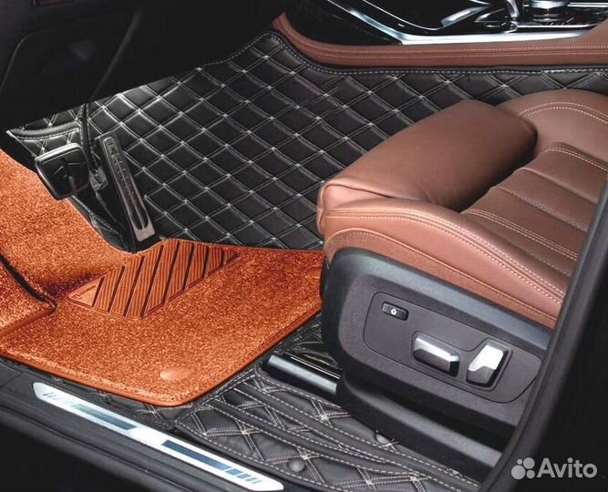 3D Коврики KIA Mohave 2023 2022 2021 2020 2019 Эко