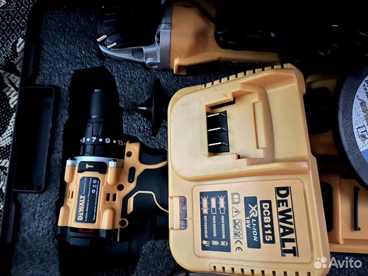 Шуруповерт и болгарка dewalt