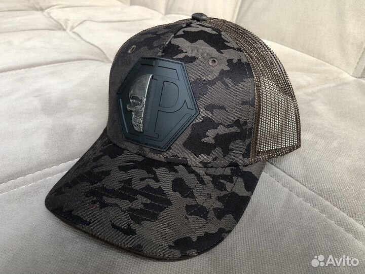 Бейсболка Philipp Plein сетка