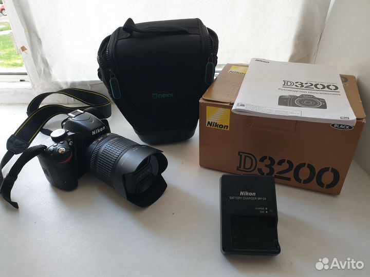 Зеркальный фотоаппарат nikon d3200