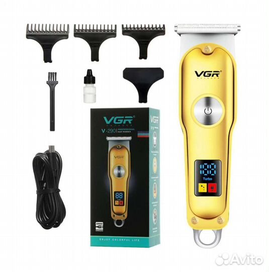 Машинка для стрижки волос бороды и усов Триммер