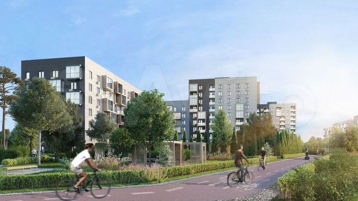 Квартира-студия, 44,8 м², 3/10 эт.