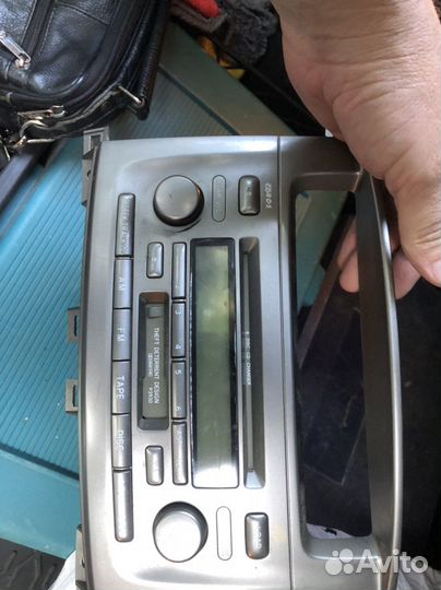 Магнитола toyota land cruiser 100 с усилителем