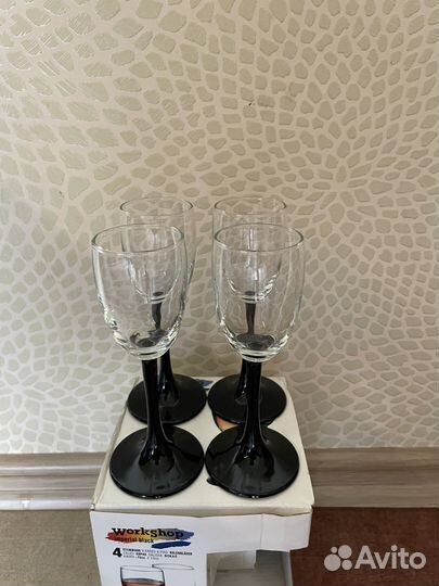 Набор бокалов рюмок для ликера/ водки