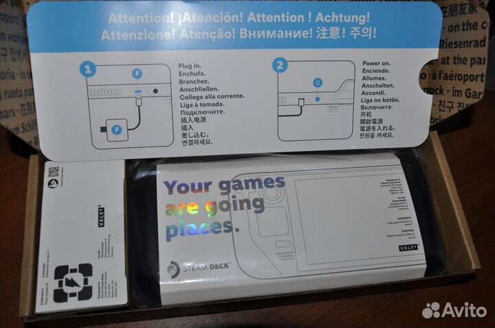 Steam Deck 512GB (новая, запечатанная)