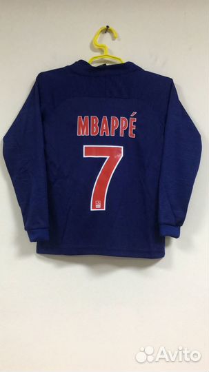 Псж на 4-5 лет форма футбольная Mbappe PSG Магазин