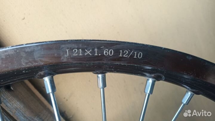 Диски 21/18 Suzuki DR-Z 400 SM warp9