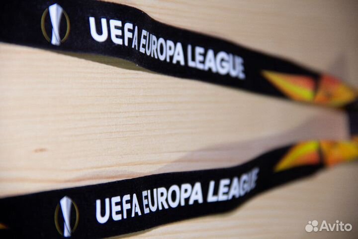Uefa Europa League Футбол. Атрибутика. Ланьярд