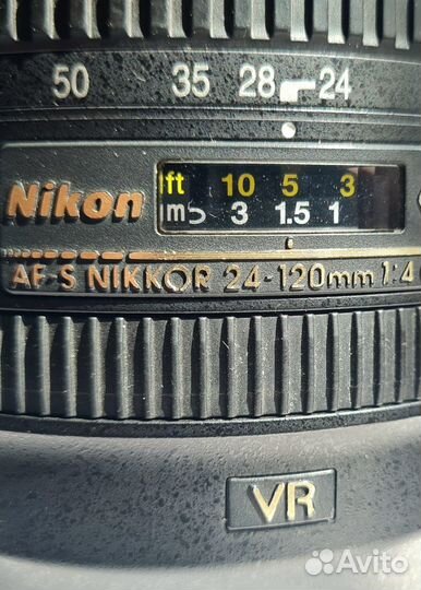 Nikon 24-120mm f4 ed vr af s nikkor