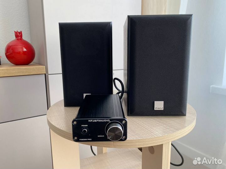 Колонки dali Spektor 1 +усилитель FX Audio FX-502S