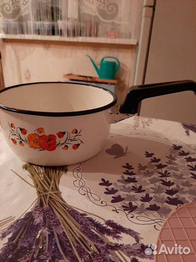 Дуршлаг эмалированный