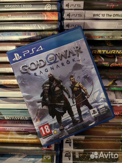 Игра God of War Рагнарёк ps4, ps5