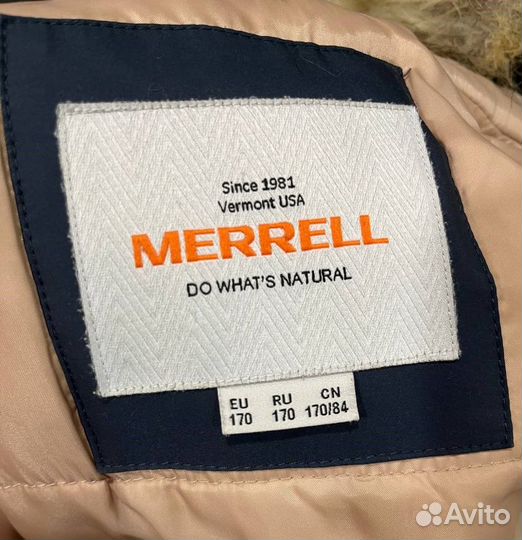 Пуховик мужской merrell