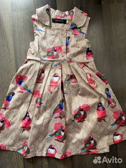 Платье gucci на 6лет