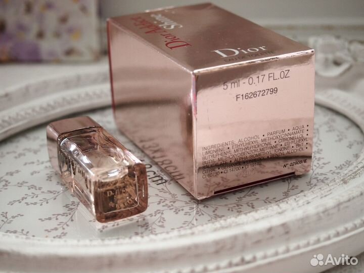 Dior addict shine edt 5 мл