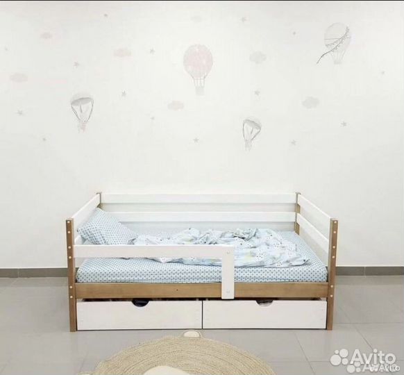 Детская кровать из массива 160х80 см