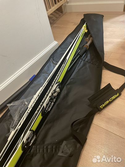 Лыжи беговые комплект 210