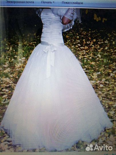 Свадебное платье